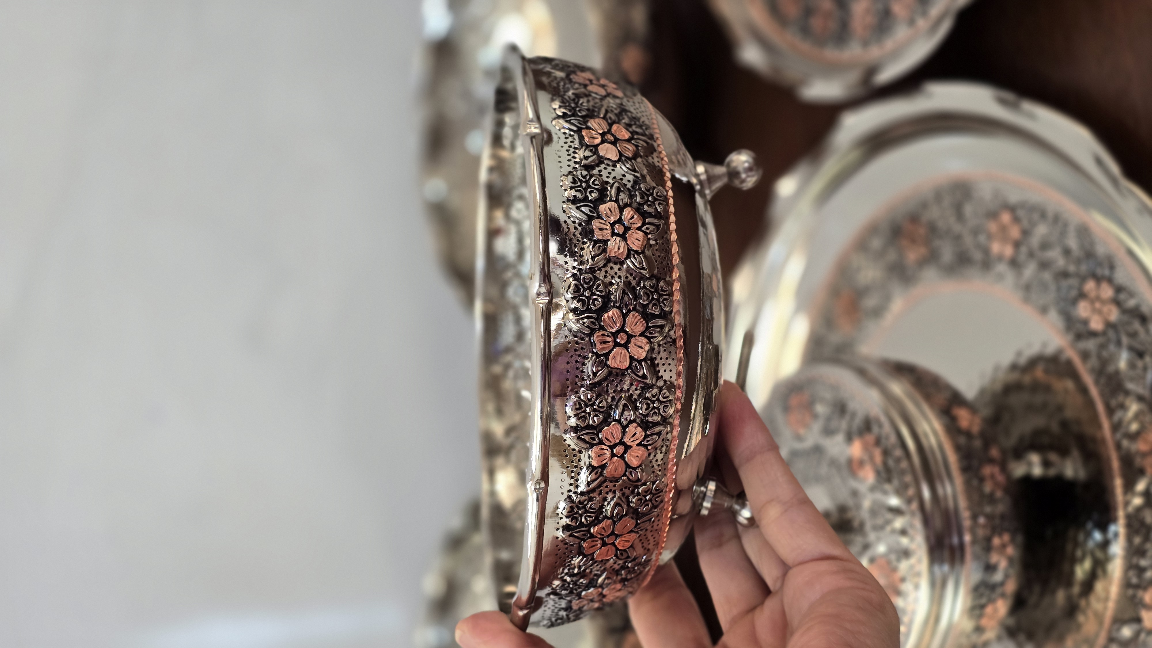شکلات خوری مسی الماس تراش نانو